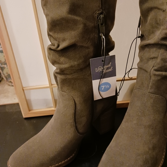 New Universal Threads under knee long boots sz.7.5 color grey - Picture 6 of 7